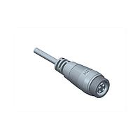 Amphenol LTW 1CB-05AMFM-SL7A03 Sensor Cables / Actuator Cables Ceres, Middle Size, Plastic, 10A, 05 pins, Male Connector, Female Contact, Straight, Screw Thread, Overmolded, Length 3000mm, IP67