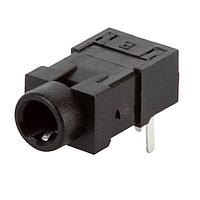 Same Sky (formerly CUI Devices) SJ3-3501130A Phone Connectors Audio Jack, 3.5mm, Through Hole, 3 Conductors, 0 Switches