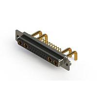 EDAC 630-21W4650-2T2 Mixed Contact D-Sub Connectors Right-angle Power Combo D-Sub Connector