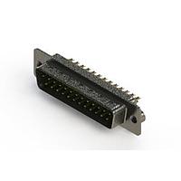 EDAC 627-M25-322-GN2 D-Sub Connectors - Standard Density Vertical Machined D-Sub Connectors