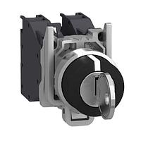 SCHNEIDER XB4BG41GEX Keylock Switches HAZ LOC PUSHBUTTON SWITCH, 24- 240 Vac/dc, CONTACTS 1 N.O., -40 +70 , IP66