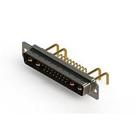 EDAC 629-21W4650-1N1 Mixed Contact D-Sub Connectors Right-angle Power Combo D-Sub Connector