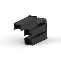 AMP Connectors - TE Connectivity 360010-4 Headers & Wire Housings 187 FASTON HSG.,REC.,3 POS,BLACK