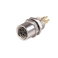 Same Sky (formerly CUI Devices) CDM803-03A-FP-R805-67 Straight 3 Pins Panel Mount Pc Pins Rear M8 x 0.5 ACoding Screw Copper Alloy IP67