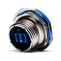 Amphenol FSI LCFTV70NN Connectors LC Field Jam Nut Rcpt Assy Ni Plated