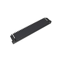 Amphenol FCI SFW24R-6STE1LF Connectors 1.00mm Flex Connector, SFW-R series, 24 Position, Top side Contact, Side Entry Surface Mount ZIF CIC Connector, Lead Free.