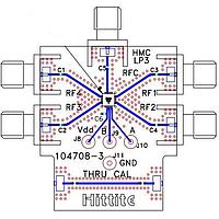 Analog Devices EV1HMC344ALP3 RF Switch EVALUATION PCB ASSEMBLY