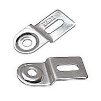 Bud Industries NBX-10924 Wall Mount IP NEMA Hardware, Wall Mounting Bracket Kit 2.24 x 0.98 x 0.35"