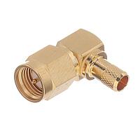 Amphenol RF 901-9531-2 Connectors SMA RA PLG STD CABLE CRIMP