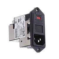 AMP Connectors - TE Connectivity PM000DSXA Inlets 10A DUAL FUSE VERTICAL MOUNT