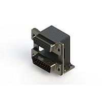 EDAC 664-015-264-058 Dual Port D-Sub Connectors Right-angle Dual Port D-Sub Connector