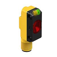 Banner Engineering QS18VN6RBQ8 Photoelectric Sensors WORLD-BEAM QS18 Series: Receiver (Flush Front); Range: 3 m; Input: 10-30 V dc; Output: Complementary Solid-State NPN; M12 Integral QD