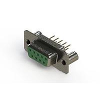 EDAC 628-M09-221-GT3 D-Sub Connectors - Standard Density Vertical Machined D-Sub Connector