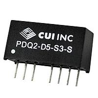 CUI Inc PDQ2-D48-D5-S Isolated 36-75Vin +/-5Vout +/-200mA 2W Iso SIP8