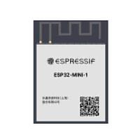 Espressif Systems ESP32-MINI-1-N4 Multiprotocol Modules SMD module, ESP32-U4WDH with 4 MB flash die inside, PCB antenna