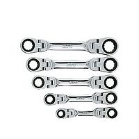KTC TMR1S05 short ratchet box end wrench set ( 5 pcs, short type)