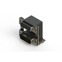 EDAC 664-015-364-03C Dual Port D-Sub Connectors Right-angle Dual Port D-Sub Connector