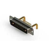 EDAC 629-17W2250-2T1 Mixed Contact D-Sub Connectors Right-angle Power Combo D-Sub Connector