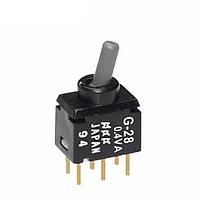 NKK Switches G28AP Toggle Switches ULTRA MINIATURE TOGGLE/PC