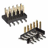 Harwin M50-3610542 Pin Strip 05+05 DIL SMT P/HDR W/PEGS