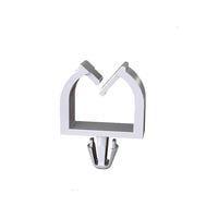 Essentra Components MWSEA3-2-19 Cable Mounting & Accessories Micro Wire Saddle,Arrow Mnt,Natural