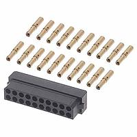 Harwin M80-8882005 Wire Housings 10+10 POS DIL FEMALE 24-28 AWG