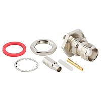 Amphenol RF 122358 Connectors TNC BULKHEAD CRIMP JACK RG316 DB