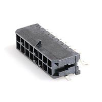 Molex 43045-1609 Shrouded 3.0MM MF 16P HDR RA SMT DR TIN