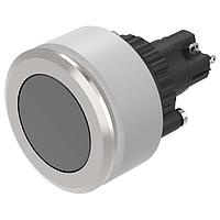 EAO K14-131.221120 Pushbutton Switches Pushbutton-Set lens alu black flat mom ST 1NC+1NO