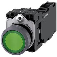 SIEMENS A6X30143873 Standard Switches ILLUMINATED PUSHBUTTON. GREEN