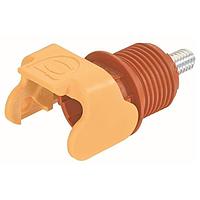 HARTING 09930011122 Housings Han S 120 Screw Mount  red M18 w/ male contact M6 (w/ unlocking protection)