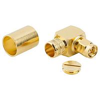 Amphenol RF 132299 Connectors SMA R/A PLUG 7810A/ LMR400 GOLD