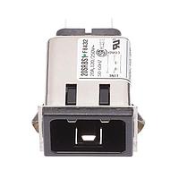 AMP Connectors - TE Connectivity 20SRBS1 AC Power Entry Modules 20A, Snap-In Spade TML