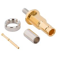 Amphenol RF 282102-75 Connectors 1.0/2.3 DIN STR JACK CABLE MOUNT, 75 OHM