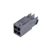 Molex 172762-0104 Plug Housing MINIFIT TPA2 DR 4CKT PLG HSG 4.2MM 94V-2 GW