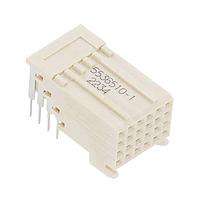AMP Connectors - TE Connectivity 5536510-1 High Speed / Modular Connectors 24P 4 ROW SIGNAL SOLDER RT ANGLE