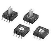 Omron Electronics A6RS-162RF-P DIP Switches Rotary 16 pos top-act. flat