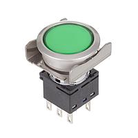 IDEC LBW6ML-M1T64G Pilot Light LBW FLUSH ILLD PB MOME. GREEN