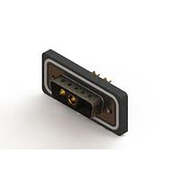 EDAC 627W3WK3622-2NA Mixed Contact D-Sub Connectors Vertical Waterproof Power Combo D-Sub Connector