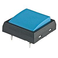 NKK Switches JF15SP4G Tactile Switches SPST OFF-(ON) Blue piano actuator
