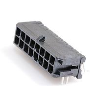 Molex 43045-1606 Shrouded Microfit 3.0 RA SMT Clip DR Tin 16 Ckt