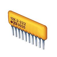 Bourns 4608X-AP1-122LF Resistor Networks & Arrays RNET - THK FILM CONF SIP