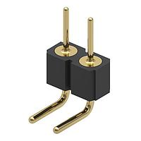 Mill-Max 399-10-102-10-009000 Socket HDR 2 POS 2.54mm Solder RA