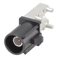 Rosenberger 59S2UQ-40MT5-A_1 PCB Connectors Plug PC-Board SMD Right Angle A Black