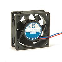 Orion Fans OD6025-24HB01 Axial DC Fan, 60x60x25mm, 24VDC, 25CFM, Ball Bearing, Lead Wires, 5VTTL Tachometer