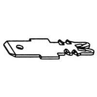 AMP Connectors - TE Connectivity 4-1601142-1 Siameze MULTIPLE WIRE TAB SIAMEZE