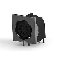 AMP Connectors - TE Connectivity 5212046-1 Connectors 7 CIRC DIN RCPT GRND SHLD