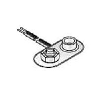 Eagle Plastic Devices 121-1026/T-GR I Type Battery Snaps T 10" 26AWG