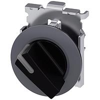 SIEMENS 3SU10622DF100AA0 Short Handle SELECTOR SWITCH. O-I. BLACK