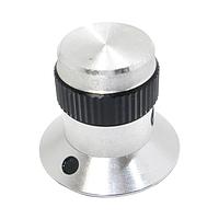 Eagle Plastic Devices 450-MES52 Knobs & Dials BLK/NTL .75 D 1/4 S